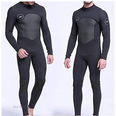 Uayasily Männer Wetsuit Voll Neopren Scuba Anzüge Für Männer Warme Sonnenschutz Wetsuit Wassersport Schwarz M