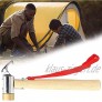 Junluck Multifunktions-Hammerkopf Hammer mit Holzgriff tragbares Zubehör für Camping Wandern
