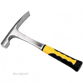Notewisher Geologischer Erkundungs Hammer Geologie Hammer Hand Werkzeug mit Flachem Mund