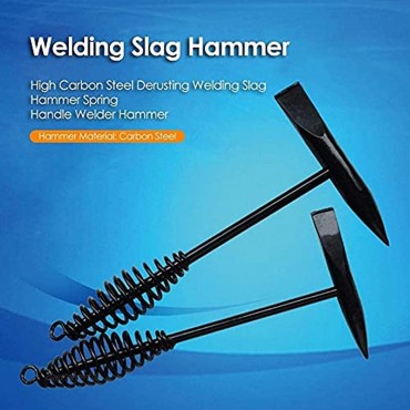 WXking Würter Welder Chipping Hammer 26,5 cm Federgriff Rostentferner Schweißen Slag Hammer Hohe Härte Stahl Handwerkzeuge-Spanien 300g Color : Spain Size : 300g