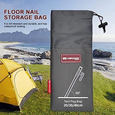 NSXIN Aufbewahrungsbeutel für Camping Zelt Heringe Tragbare Zeltheringe Tasche Zeltheringe Beutel Camping Tools Bag für Wandern Camping Zubehör