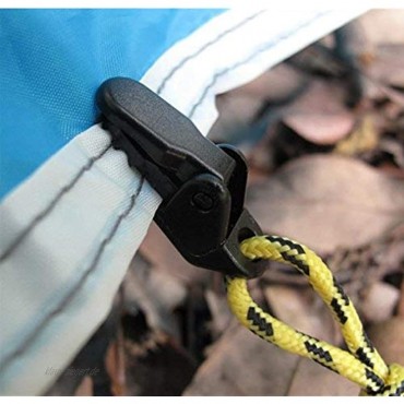 20Stück Outdoor Camping Zelt Clip Sonnensegel Tarp Klammern mit Ringen klein leicht zu tragen