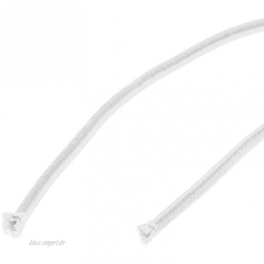 MagiDeal Elastische Bungee Rope Expanderseil Gummiseil Planenseil Spannseil Ø 2mm Schwarz Weiß
