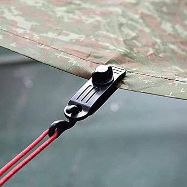 waysad Planenhalter Zelte Clips Kunststoff Wiederverwendbarer Hochleistungs-Linoleumclip Windhager Planenclip zum Spannen und Fixieren von Zelt