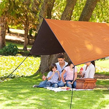 xianghaoshun Zeltplanen Zeltplane Sonnensegel Camping Tarp Für Hängematte Wasserdicht Mit Ösen Regen Fliegen Sonnenschutz Für Zelt Anti-UV Leichte Tragbare Für Camping Reisen