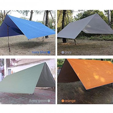 xianghaoshun Zeltplanen Zeltplane Sonnensegel Camping Tarp Für Hängematte Wasserdicht Mit Ösen Regen Fliegen Sonnenschutz Für Zelt Anti-UV Leichte Tragbare Für Camping Reisen