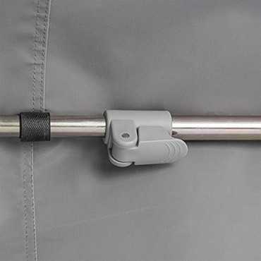 APT Rohrklemmen für Zeltstange mit Schnellspanner 19-22 mm 4er-Set