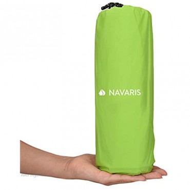 Navaris Aufblasbare Isomatte Luftmatratze mit Wabenstruktur Camping Matratze Ultraleicht Outdoor Matte Zelt Luftbett Campingbett div. Farben
