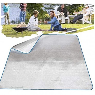 Nicetruc Wasserdichtes Aluminiumfolie Eva Isomatte Matte Aluminium-Decke Für Outdoor Camping Wandern Reisen Picknick