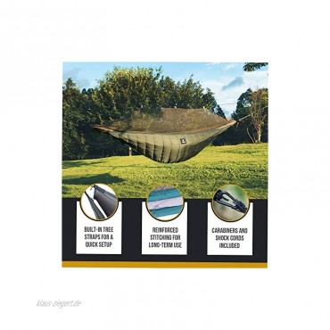 OneTigris Isomatten Underblanket für Hängematten|MEHRWEG Verpackung