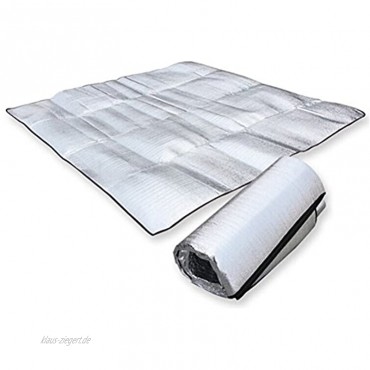 WINOMO Draussen Schlafenden Matratze Matte Pad wasserdichte Aluminium Folie Eva 200x150cm