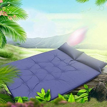 Generies Camping Aufblasbare Schlafmatte Matratze Selbstaufblasbare Outdoor Roll Up Schaumbett Mit Kissen Dicke Tragbare Schlafunterlage Grün * L.
