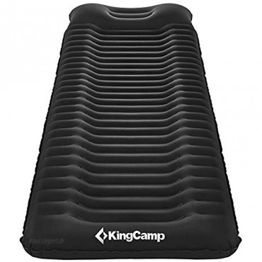 KingCamp Isomatte Comfort Deluxe Trekking Camping Luft Bett Matratze 10 cm 1,3kg