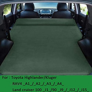 QCCQC Geeignet für Toyota RAV4 Highlander Kluger Land Cruiser Auto automatisch aufblasbares Bett faltbar A1 A2 A3 A4 100 J1 90 J9 J12 J15 Luftmatratze gr