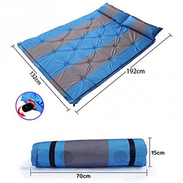 XFentech Camping Matratze Schlafmatte Outdoor Weiche Tragbare Isomatte Wasserdicht Selbstaufblasbare Faltbar Schlafmatratze