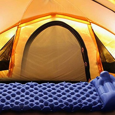 Eastbride Camping Isomatte Kleines Packmaß，Isomatte Camping Ultraleicht，Aufblasbares Druckkissen ultraleichte Outdoor-Isomatte