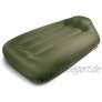 Fatboy® Lamzac L Oliv | Aufblasbares Sofa Liege Sitzsack mit Luft gefüllt | Outdoor geeignet | 190 x 105 x 45 cm