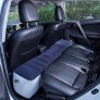 Generp Auto Luftmatratze Aufblasbare Rücksitz Lücke Isomatte Luftbett Kissen mit Motorpumpe für Auto Reise Camping Blau