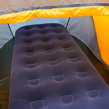 Milestone Camping Luftmatratze für eine Person unisex beflockt 88010