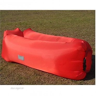 Rancross NEU Herzkissen Luftsofa Aufblasbares Sofa Aufblasbare Luftmatratze mit Taschezum Verstauen für Outdoor Wasserdicht Rot