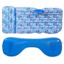 RUIXFLR Sanft Auto-Luftmatratze Universal-SUV-Auto-Spielraum aufblasbare Matratze Aufblasbare Auto Bett für Rücksitz-Bett-Kissen Beflockung Material tragbar Blue