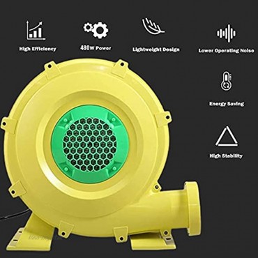 BIWABrave 680w Luftgebläse Gebläse Luftpumpe Ventilator Windmaschine Lüfter Elektrisch Windmaschine Mit Langem Netzkabel für Aufblasbare Spielzeuge
