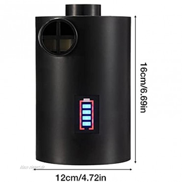 Elektrische Luftpumpe USB Luftmatratze Tragbar Pumpe Mit 3 Düsen Air Pump Wiederaufladbare Elektropumpe Für Aufblasbare Matratze,Kissen,Bett,Boot,Schwimmring