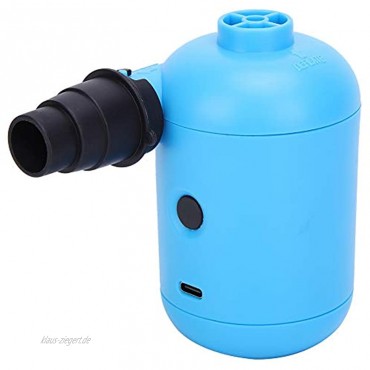 Gaeirt DC-Luftpumpe elektrische aufblasbare Pumpe multifunktional praktisch für Reisen für Outdoor-Aktivitäten