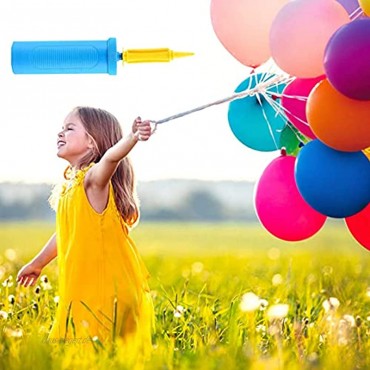 Ballonpumpe,Aufblasgerät,Luftballonpumpe Ballonpumpe,Doppelhub Handpumpe,Ballonpumpe für Party,Geburtstag Hochzeit und Festivaldekoration,luftpumpe für Luftballons