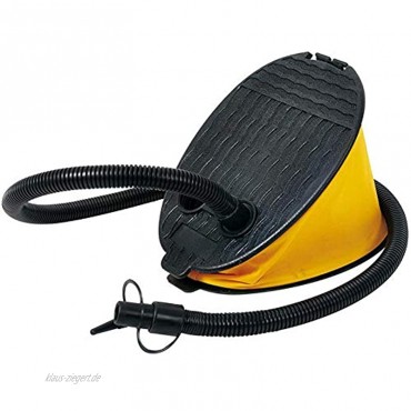 Happt Fußpumpe Mit 3 Adaptern Tragbare Luftpumpe für aufblasbares Schwimmbad Schwimmerkissen Luftmatratze Boote Ballon