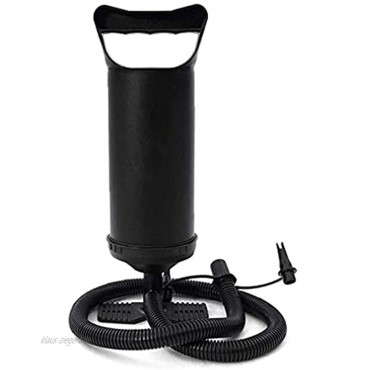 Hemore Manuelle Luftpumpe aufblasbare Pumpe Luftpumpe für den Schwimmring tragbare Luftpumpe Luftaufblaser für Fahrrad