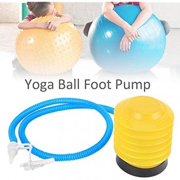 Leichte Yoga Ball Fußpumpe Bequeme Fußpumpe langlebige 5PCS zum Aufblasen aufblasbarer Kissenballons