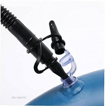 Manuelle Luftpumpe Tragbare Schnelle Schwimmring Handpumpe Mit 3 Düsen Für Aufblasbare Spielwaren Luftaufblaser Für Fahrrad