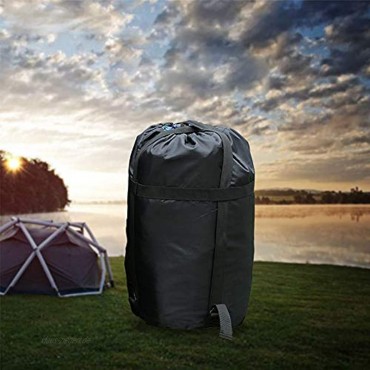 YINXN Wasserdichte Aufbewahrungstasche schwarz 46 l großer Kompressionssack ideal zum Tragen von Campingartikeln und zur Aufbewahrung von Familienartikeln.
