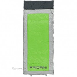 Fridani Kinderschlafsack QG 170 x 70cm Deckenschlafsack +6 °C Grün warm wasserabweisend waschbar