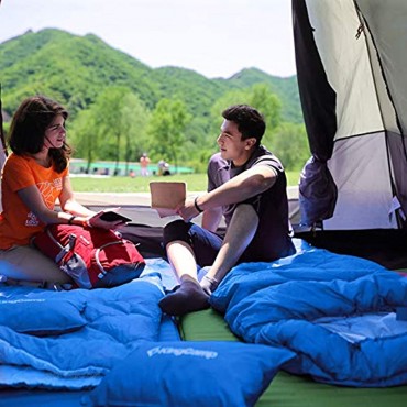 KingCamp Decken Schlafsack Oasis 300 Sommer Camping Outdoor 2,2 m Lang&Breit -13
