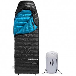 Naturehike Daunenschlafsack，3-4 Jahreszeiten，einfach und tragbar Schlafsack für Erwachsene，komfortbereich von 5 bis 15°C，kompakt wasserdicht für Camping Rucksackreisen Wandern mit Kompressionssack