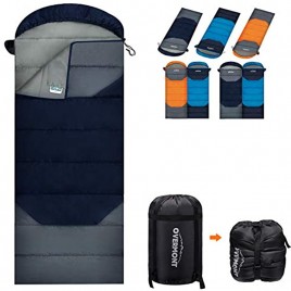 OVERMONT Deckenschlafsack Schlafsack 3-4 Jahreszeiten für Indoor und Outdoor Reisen Camping Rucksackwandern