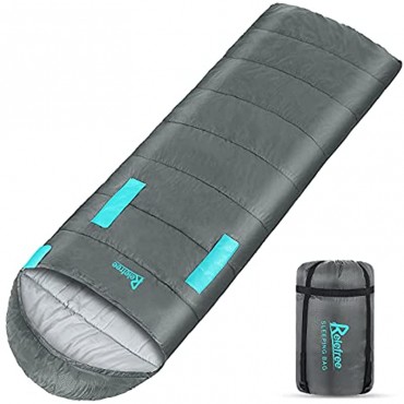 Relefree Schlafsack Deckenschlafsack Leichtgewicht Warm Outdoor 100% Baumwollhohlfaser für Camping,Wandern