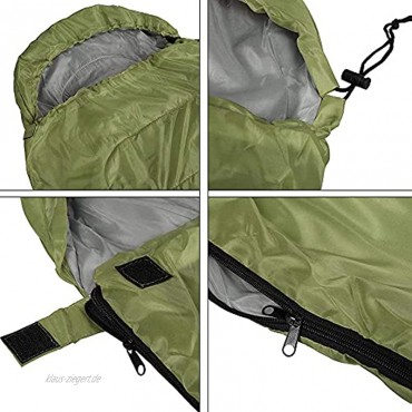 Schlafsack Deckenschlafsack Super Leichtgewicht Warm Outdoor 100% Baumwollhohlfaser für Camping Wandern sonstige Aktivitäten