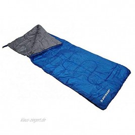 Dunlop Schlafsack 190x75 blau
