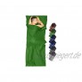 Fit-Flip Hüttenschlafsack Reiseschlafsack aus Mikrofaser Inlay Schlafsack als auch Inlett Schlafsack mit Reißverschluss Innenschlafsack leicht und kompakt