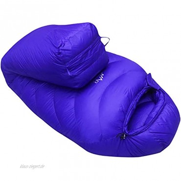 LMR Outdoor Ultraleichter Daunenschlafsack Professionelle Ente runter 1000g Füllung Ultralight Mumienschlafsack für Camping mit Kompression Sack Sleeping Bag-winterschlafsack