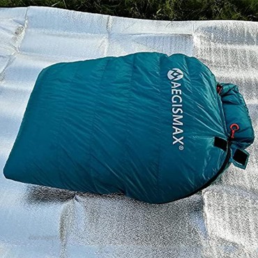 Lpf3kkk Schlafsack Camping-Schlafsack Leichter 3 Season Warm & Cold Mama Backpacking Gans Daunenschlafsack for Outdoor-Reisen-Schwarz Mumienschlafsack Color : Blue