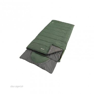 Outwell Unisex– Erwachsene Contour Schlafsack grün 235 x 105