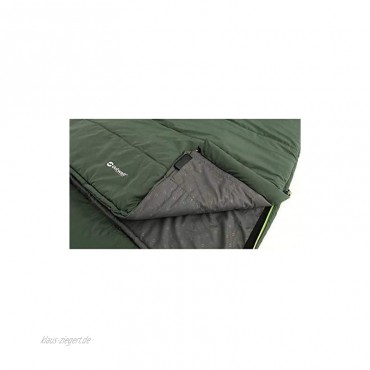 Outwell Unisex– Erwachsene Contour Schlafsack grün 235 x 105