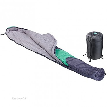 Semptec Urban Survival Technology Schlafsack Outdoor: 3-Jahreszeiten-Mumienschlafsack 400 g m² Füllung 230 x 85 x 70 cm Kompakter Schlafsack zum Zelten