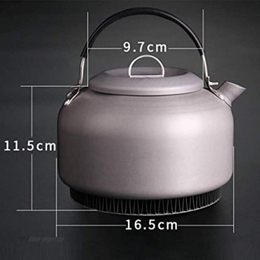 cssd Aluminium Gaskessel im Freien kampierende wandernde Wasserkocher Kaffeekanne Tragbarer Teekanne Kettle Leicht Mit Silicon Griff 1,4L