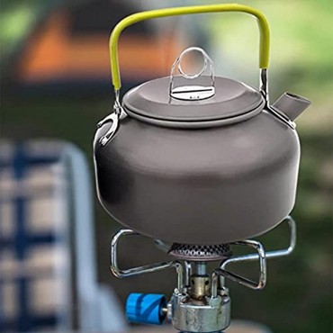 YourBooy Campingkessel Kompakte 1,2 L Leichte Teekanne Aus Eloxiertem Aluminium Zum Kochen Im Freien