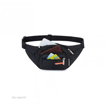 AirZyx wasserdichte Bauchtasche Geeignet für Reise Sport & alle Outdoor Aktivitäten Hüfttasche für Damen und Herren Bauchtasche Wasserdicht Hüfttaschen für Running